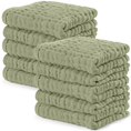 Load image into Gallery viewer, Muslin Washcloths in Sage
