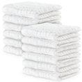 Load image into Gallery viewer, Muslin Washcloths in White
