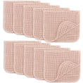 Load image into Gallery viewer, Muslin Burp Cloths in Blush
