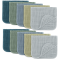 Load image into Gallery viewer, Muslin Burp Cloths in Multi Boy
