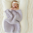 Load image into Gallery viewer, WAFFLE KNIT MINI BLANKETS
