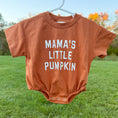 Load image into Gallery viewer, Mama’s Little Pumpkin T-Shirt Bubble Romper
