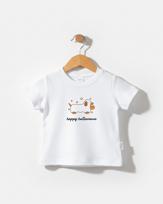 Happy HalloWEENIE Weenie Dog Kids Tee or Sweatshirt