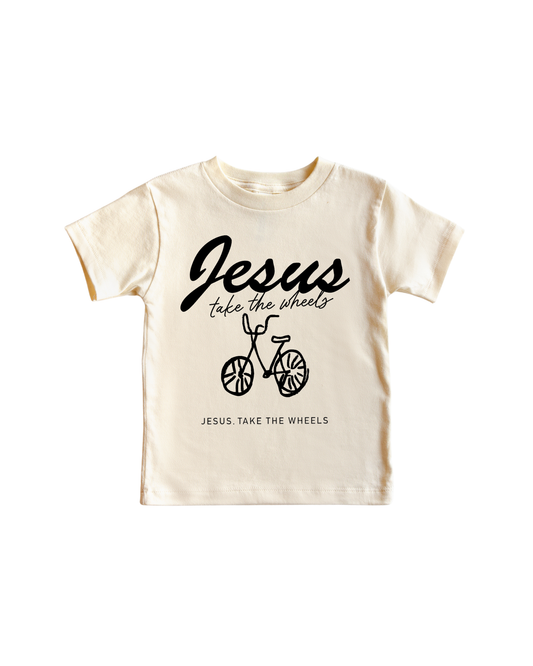 Jesus Take The Wheels Kids Tee or Pullover