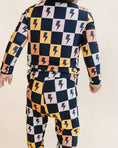Load image into Gallery viewer, Bamboo Two Piece Set | Colorful Checks & Bolts
