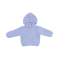 Load image into Gallery viewer, Chenille - Dusty Blue Hooded Jacket
