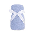 Load image into Gallery viewer, Chenille - Dusty Blue Stroller Blanket
