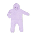 Load image into Gallery viewer, Chenille - Lavender Hooded Romper
