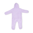 Load image into Gallery viewer, Chenille - Lavender Hooded Romper
