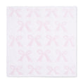 Load image into Gallery viewer, Chenille - Baby Pink Bow Blanket
