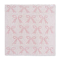 Load image into Gallery viewer, Chenille - Blush Bow Blanket
