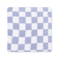 Load image into Gallery viewer, Chenille - Dusty Blue Checkerboard Blanket

