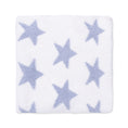 Load image into Gallery viewer, Chenille - Dusty Blue Star Blanket
