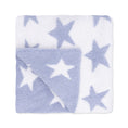 Load image into Gallery viewer, Chenille - Dusty Blue Star Blanket
