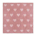 Load image into Gallery viewer, Blush and Rose Heart Blanket
