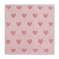 Load image into Gallery viewer, Blush and Rose Heart Blanket
