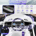 Load image into Gallery viewer, 12V Kids Ride on Car Licensed Mercedes-Benz with Remote and Music
