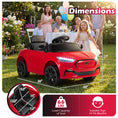 Load image into Gallery viewer, 12V Kids Ride on Car Licensed Ford Mach E with Parent Control and Horn
