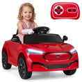 Load image into Gallery viewer, 12V Kids Ride on Car Licensed Ford Mach E with Parent Control and Horn
