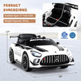 Load image into Gallery viewer, 12V Kids Ride-On Car Mercedes-AMG GT3 Licensed with Adjustable Speed
