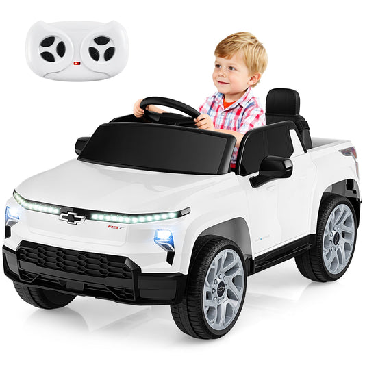 12V Ride on Car Truck Licensed Chevrolet with Remote Control Gift for 3+