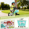 Load image into Gallery viewer, 12/14/16 Inch Kids Bike with Training Wheels and Basket Green Color
