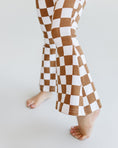 Load image into Gallery viewer, Checkered Flare Pants | Copper
