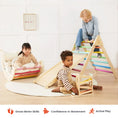 Load image into Gallery viewer, Tiny Land® Pikler Triangle 7-in-1 Montessori Climbing Set
