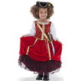 Load image into Gallery viewer, Pirate Princess Costume with Skull and Crossbones Lace

