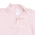 Load image into Gallery viewer, Veiled Pink Bows - Half Zip Sweatshirt
