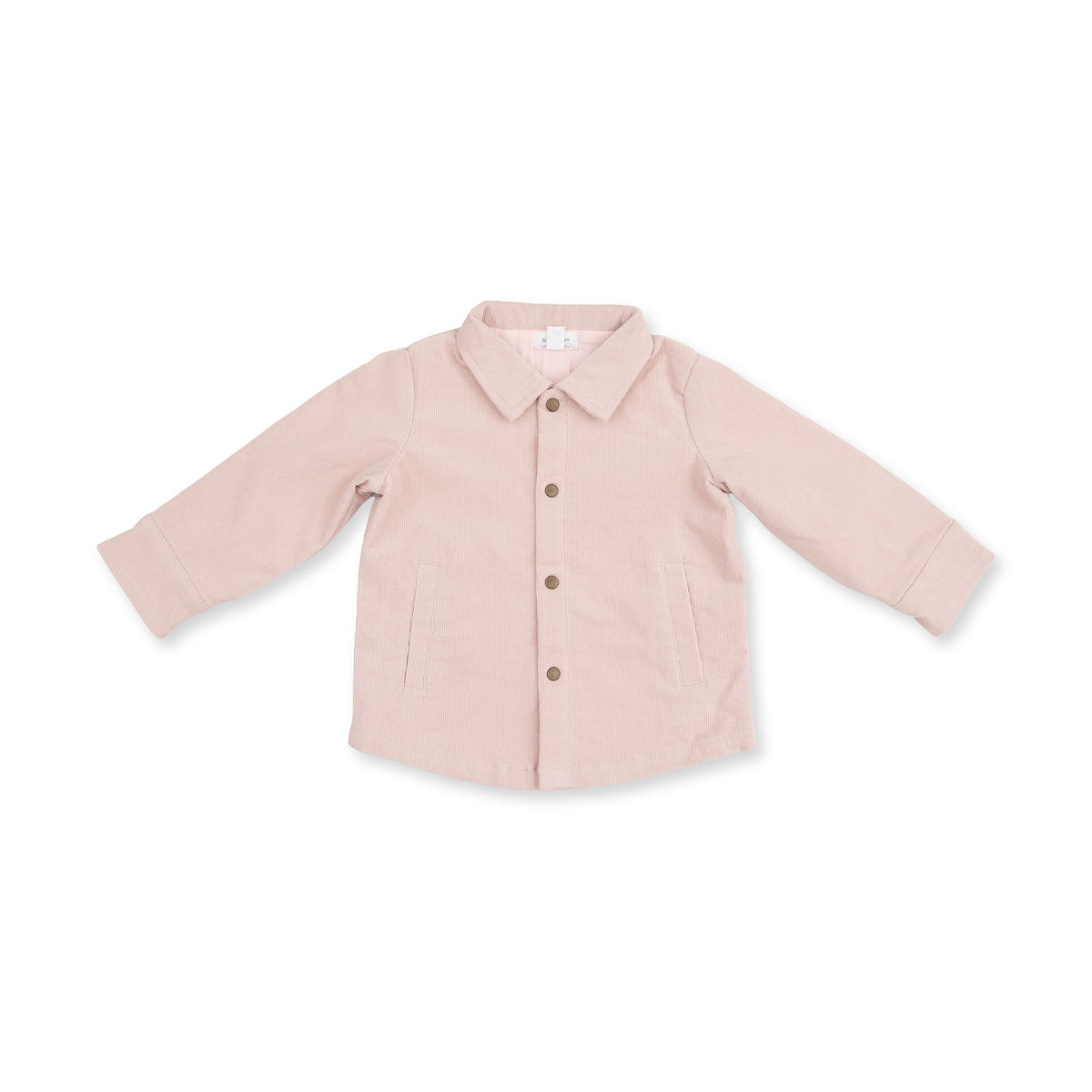 Solid Veiled Pink - Cord Sh-acket