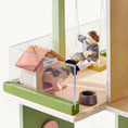 Load image into Gallery viewer, Tiny Land® Sweetwood Edge Dollhouse - Green & Pink
