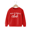 Load image into Gallery viewer, Milk + Cookies Club Kids Pullover
