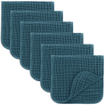 Load image into Gallery viewer, Muslin Burp Cloths in Neptune
