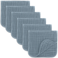 Load image into Gallery viewer, Muslin Burp Cloths in Pacific Blue
