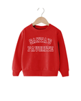 Load image into Gallery viewer, Santa's Favorite Varsity Sweatshirt
