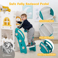 Load image into Gallery viewer, All-in-1 Toddler Slide Playset Playground with Tunnel and Ladder and Basketball
