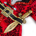 Load image into Gallery viewer, Red Pirate Princess Deluxe Costume

