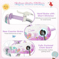 Load image into Gallery viewer, 18-Inch Kids Bike Adjustable with Basket and Streamers Purple - Princess of the Sea Theme

