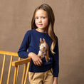Load image into Gallery viewer, Horse Intarsia Pullover Sweater - Baby
