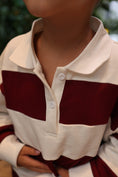 Load image into Gallery viewer, Child Rugby Sweatshirt | Deep Cranberry
