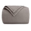 Load image into Gallery viewer, Adult Waffle Blankets in Charcoal
