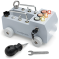 Load image into Gallery viewer, Busy Board Toy Truck Set for 3+ in Pacific Blue

