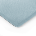 Load image into Gallery viewer, Muslin Fitted Bassinet Crib Sheet

