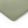 Load image into Gallery viewer, Muslin Fitted Bassinet Crib Sheet
