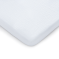 Load image into Gallery viewer, Muslin Fitted Bassinet Crib Sheet

