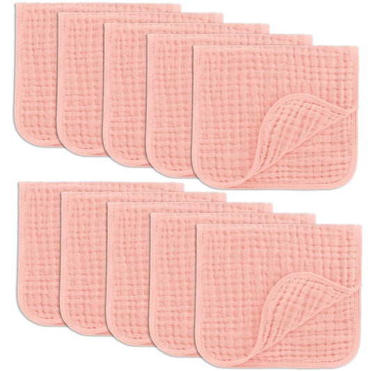 Muslin Burp Cloths in Lace