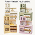 Load image into Gallery viewer, Tiny Land® Wooden Play Kitchen with Storage for Creative Toddlers
