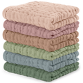Load image into Gallery viewer, Muslin Washcloths in Multicolor

