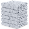 Load image into Gallery viewer, Muslin Washcloths in Slate
